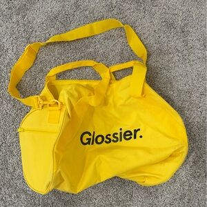 Glossier Bright Yellow Carryall